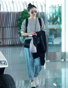 条纹衫   明星,明星演绎时尚潮流